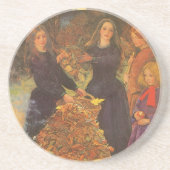 紅葉by Sir John Everett Millais コースター (正面)