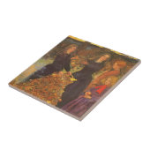紅葉by Sir John Everett Millais タイル (側面)
