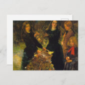 紅葉by Sir John Everett Millais ポストカード (正面/裏面)