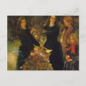 紅葉by Sir John Everett Millais ポストカード (正面)