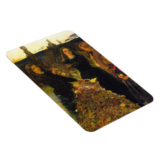 紅葉by Sir John Everett Millais マグネット (右側)