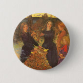 紅葉by Sir John Everett Millais 缶バッジ (正面)