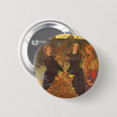 紅葉by Sir John Everett Millais 缶バッジ (正面&裏面)