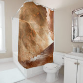 紅葉closeup抽象型，autum,background,br シャワーカーテン (インサイチュ)