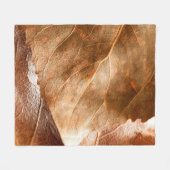 紅葉closeup抽象型,autum,background,br フリースブランケット (正面(横))