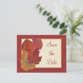 紅葉II日付ポストカードの保存 案内ポストカード (スタンド正面)