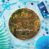 紅葉II黄秋撮影の天蓋 ペーパープレート (パーティー)