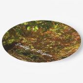 紅葉II黄秋撮影の天蓋 ペーパープレート (アングル)