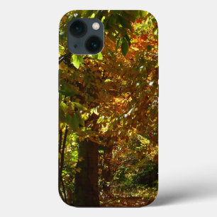 紅葉II黄秋撮影の天蓋 iPhone 13ケース