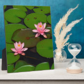 紅蓮の水百合花園 フォトプラーク (側面)