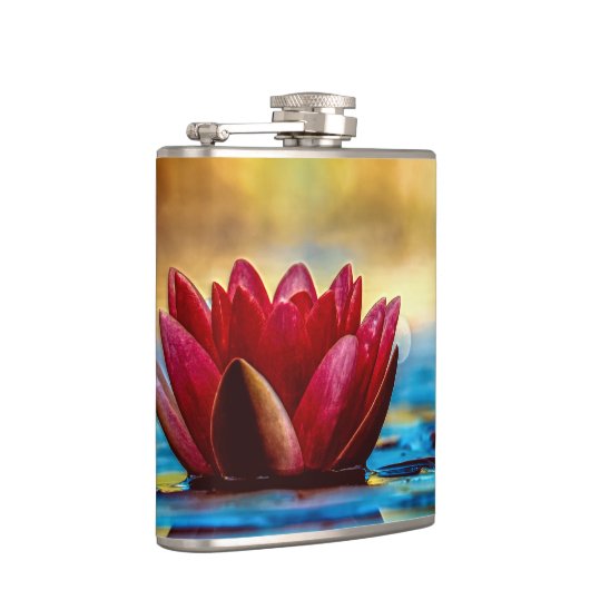 紅蓮の水百合花 フラスク (右)