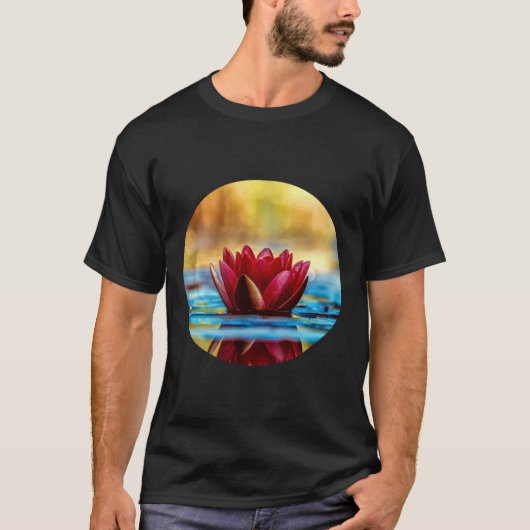 紅蓮の水百合花 Tシャツ (正面)