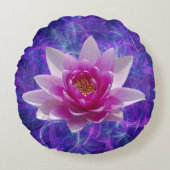 紅蓮の花と意味 ラウンドクッション (正面)