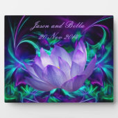 紅蓮の花及びその意味 フォトプラーク (正面)