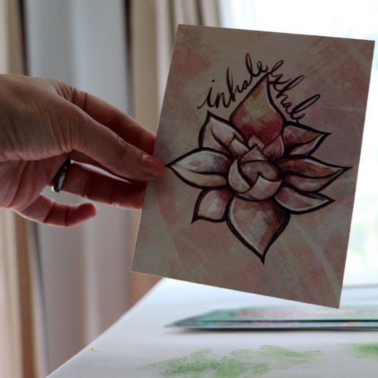 紅蓮の花蓮の花 ポストカード