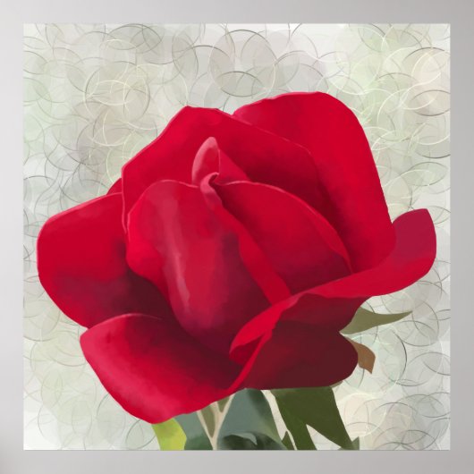 紅薔薇の水色 ポスター (正面)