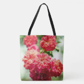 紅薔薇の花 トートバッグ (正面)