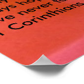 紅薔薇を愛する詩 ポスター (角)