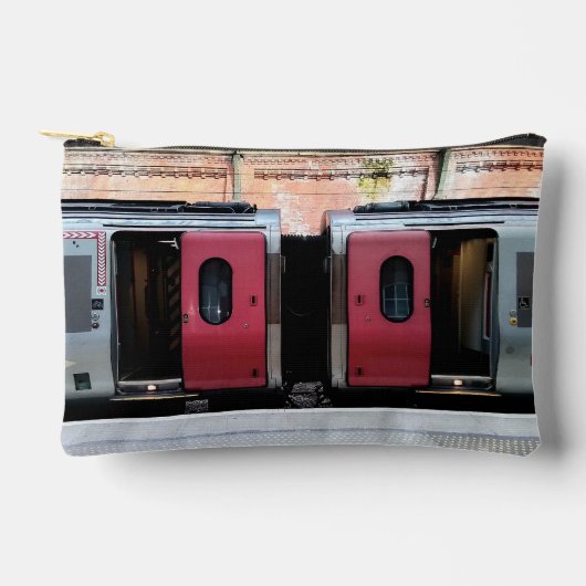 紅銀列車 アクセサリーポーチ (正面)