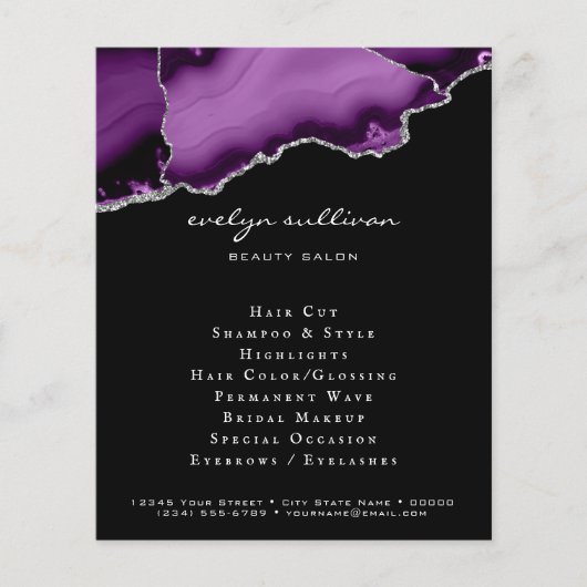 紅銀灰青葉青葉料 チラシ (正面)