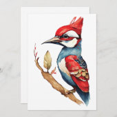 紅青のキツツキ シーズンカード (正面/裏面)