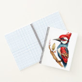 紅青のキツツキ ノートブック (内部)