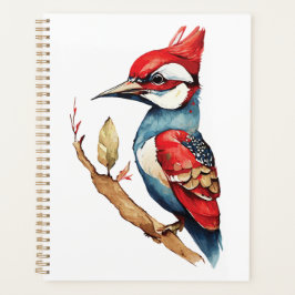 紅青のキツツキ プランナー手帳