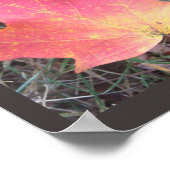 紅黄紅葉紙ポスター ポスター (角)