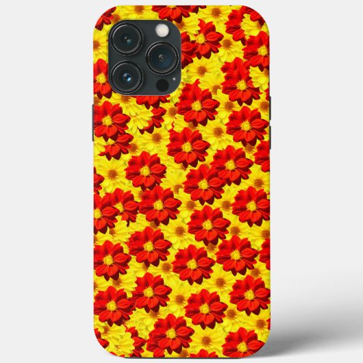 紅黄色の紅花 Case-Mate iPhoneケース (裏面)