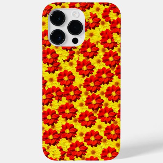 紅黄色の紅花 Case-Mate iPhoneケース (裏面)