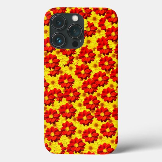 紅黄色の紅花 Case-Mate iPhoneケース (裏面)