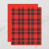 紅黒格子縞 (正面/裏面)