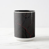 紅黒静脈 ツートーンマグカップ (中央)