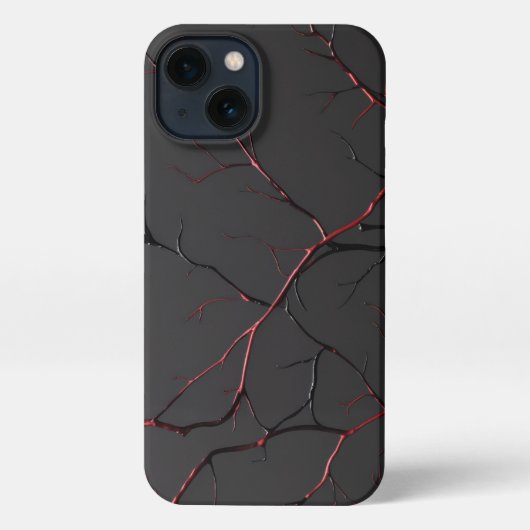 紅黒静脈 iPhoneケース (裏面)