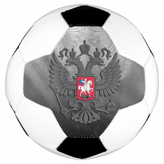 紋ロシアの章 サッカーボール (正面)