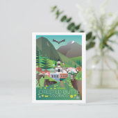 紋付きバター葉書 ポストカード (スタンド正面)