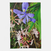 紋付矮小虹彩 キッチンタオル (縦)