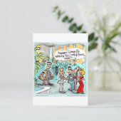 紋章おもしろいギフトTee&Card等 ポストカード (スタンド正面)