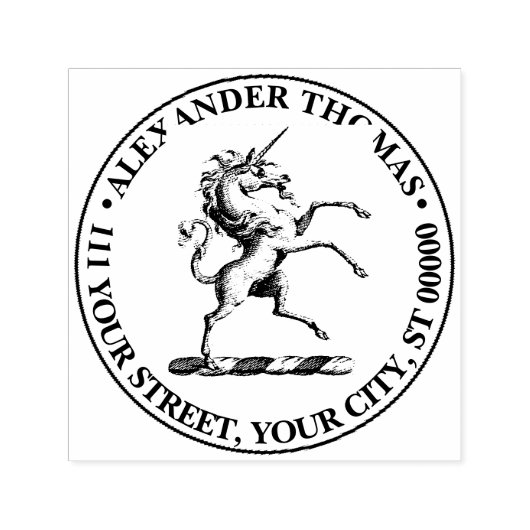 紋章の紋章の紋章の紋章 セルフインキングスタンプ (デザイン)