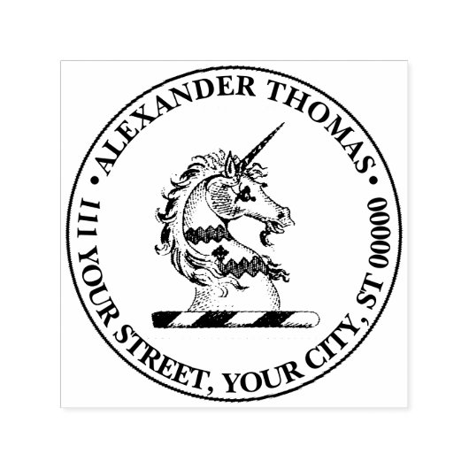 紋章の紋章の紋章の紋章 セルフインキングスタンプ (デザイン)