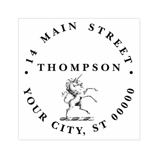 紋章の紋章の紋章の紋章 ラバースタンプ (インプリント)