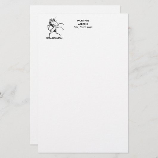 紋章の紋章の紋章の紋章 便箋 (正面/裏面)