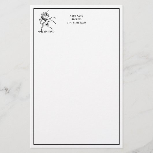 紋章の紋章の紋章の紋章 便箋 (正面)