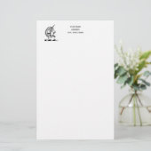 紋章の紋章の紋章の紋章 便箋 (スタンド正面)