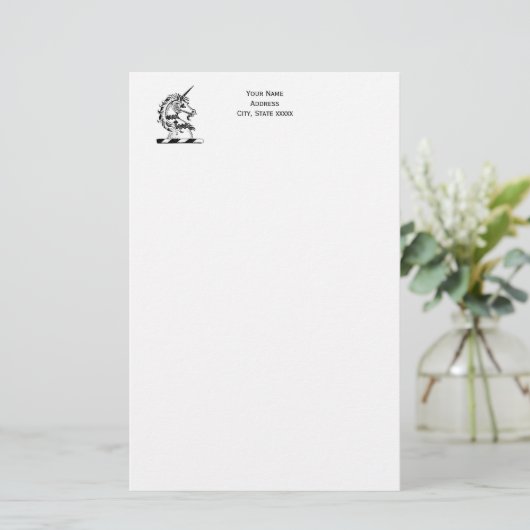 紋章の紋章の紋章の紋章 便箋 (スタンド正面)