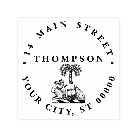 紋章の紋章の紋章 セルフインキングスタンプ (デザイン)