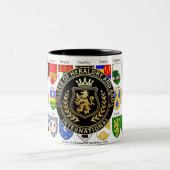 紋章の紋章 ツートーンマグカップ (中央)