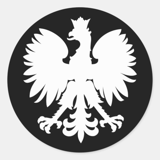 紋章の鷲 ラウンドシール (正面)