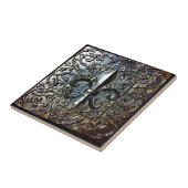 （紋章の）フラ・ダ・リのデザイン タイル (側面)