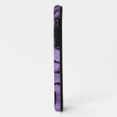 (紋章の)フラ・ダ・リのデザイン(紫色) Case-Mate iPhoneケース (裏面/左)